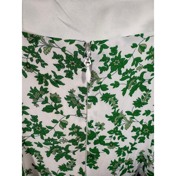 AVARA Women's Brianna Spaghetti Strap Floral Print Midi Dress Green Size Medium - Picture 9 of 15